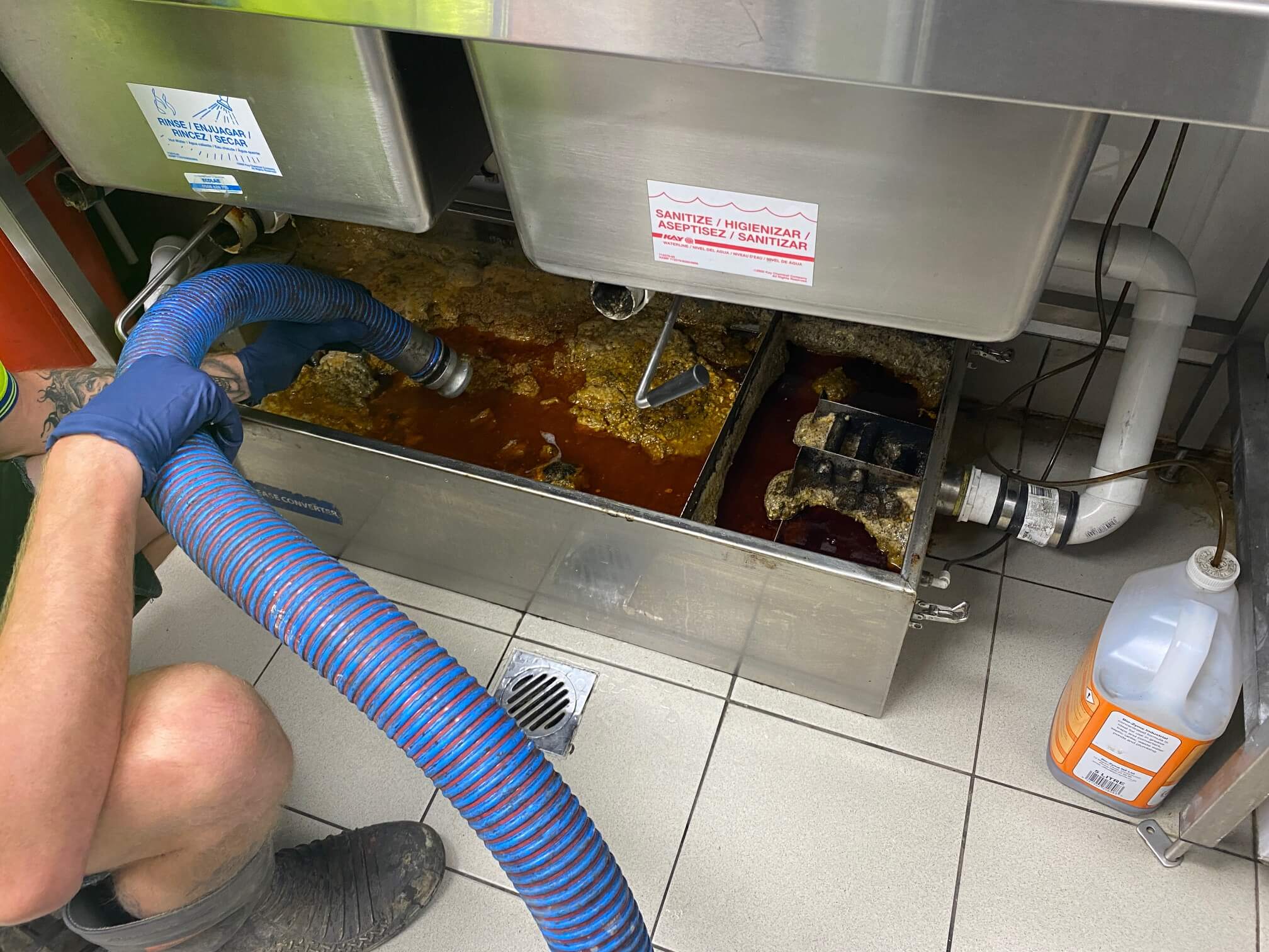 Grease Trap Cleaning in Lutz